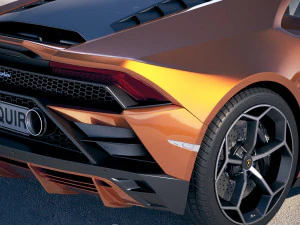 Huracan Evo 2019 3D Model