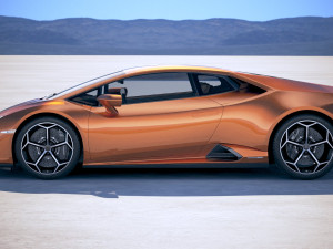 Huracan Evo 2019 3D Model