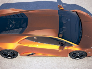 Huracan Evo 2019 3D Model