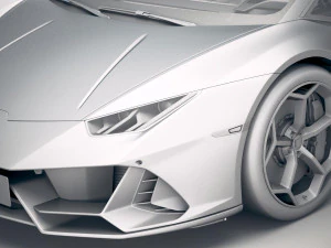Huracan Evo 2019 3D Model