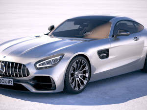 Mercedes-Benz amg gt 2020 3D Model