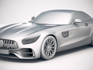 Mercedes-Benz AMG GT 2020 3Dモデル