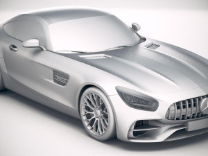Mercedes-Benz AMG GT 2020 3Dモデル