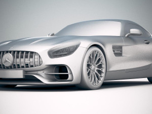 Mercedes-Benz AMG GT 2020 3Dモデル