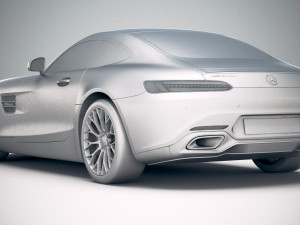 Mercedes-Benz AMG GT 2020 3Dモデル
