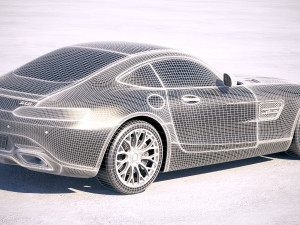 Mercedes-Benz AMG GT 2020 3Dモデル
