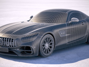 Mercedes-Benz AMG GT 2020 3Dモデル