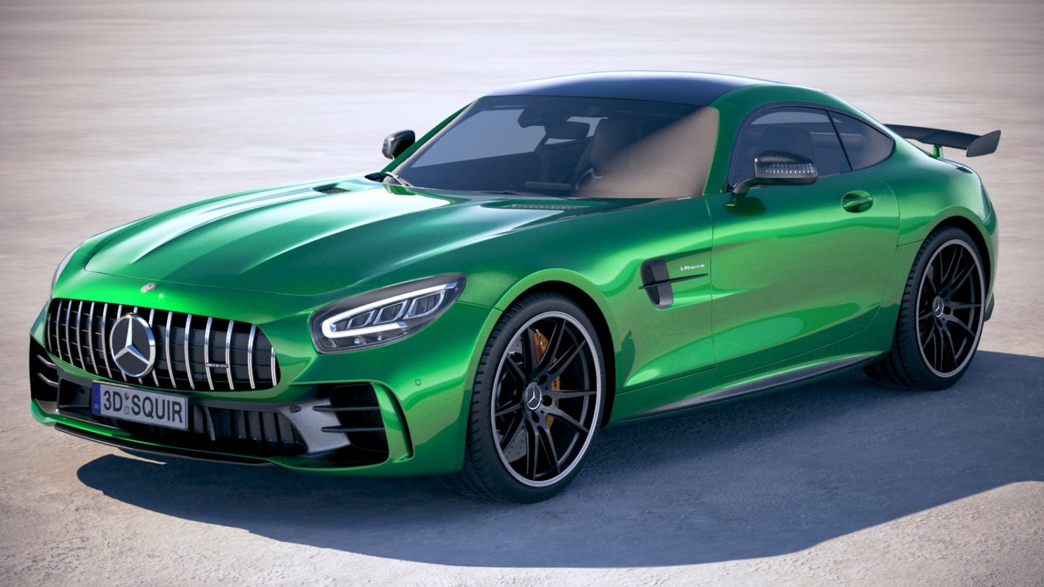 Mercedes Amg Gt R 2020 3d Modell In Rennesport 3dexport