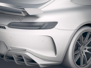 Mercedes-Benz AMG GT R 2020 Model 3D