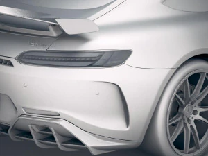 Mercedes-Benz AMG GT R 2020 3D Model