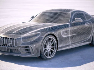 Mercedes-Benz AMG GT R 2020 3D Model