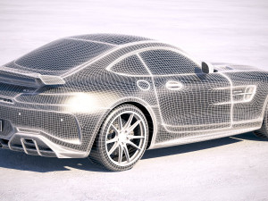 Mercedes-Benz AMG GT R 2020 Model 3D
