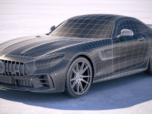 Mercedes-Benz AMG GT R 2020 Model 3D