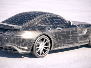 Mercedes-Benz AMG GT R 2020 Model 3D