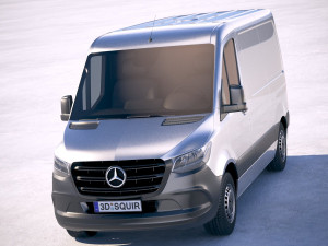 Mercedes-Benz Sprinter Short 2019 3Dモデル