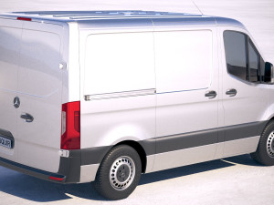 Mercedes-Benz Sprinter Short 2019 3Dモデル