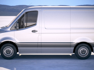 Mercedes-Benz Sprinter Short 2019 3Dモデル