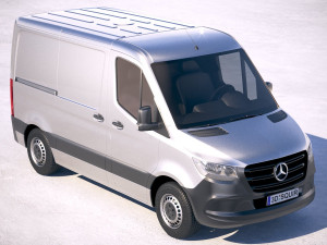Mercedes-Benz Sprinter Short 2019 3Dモデル
