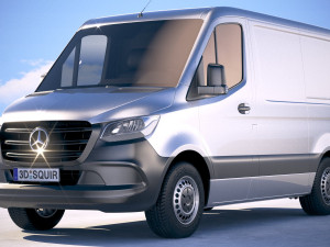Mercedes-Benz Sprinter Short 2019 3Dモデル