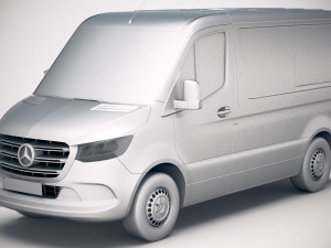 Mercedes-Benz Sprinter Short 2019 3Dモデル
