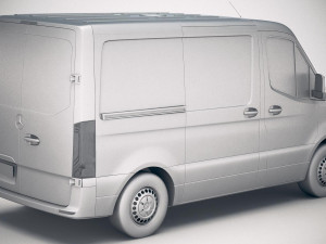 Mercedes-Benz Sprinter Short 2019 3Dモデル