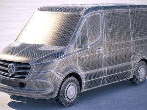 Mercedes-Benz Sprinter Short 2019 3Dモデル