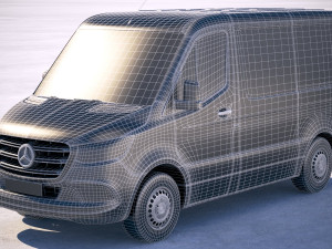 Mercedes-Benz Sprinter Short 2019 3Dモデル