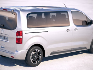 Opel Zafira Life 2020 3Dモデル