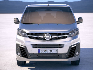 Opel Zafira Life 2020 3Dモデル