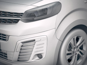 Opel Zafira Life 2020 3Dモデル