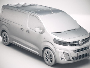 Opel Zafira Life 2020 3Dモデル