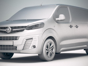 Opel Zafira Life 2020 3Dモデル