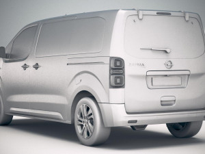 Opel Zafira Life 2020 3Dモデル