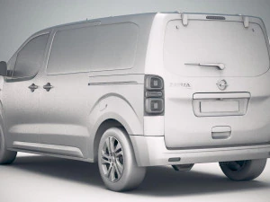 Opel Zafira Life 2020 3D Model