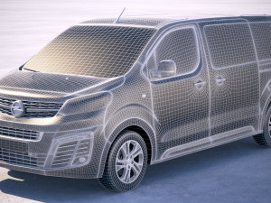 Opel Zafira Life 2020 3Dモデル