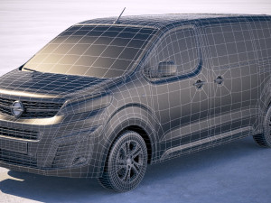Opel Zafira Life 2020 3Dモデル