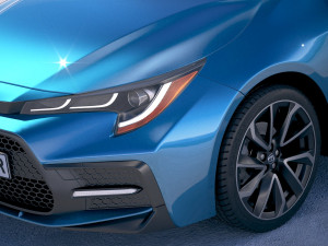 Toyota Corolla Sedan Regular 2020 Modelo 3D