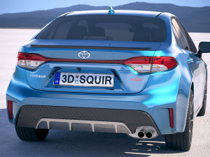 Toyota Corolla Sedan Regular 2020 Modelo 3D