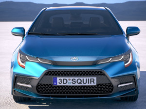 Toyota Corolla Sedan Regular 2020 Modelo 3D