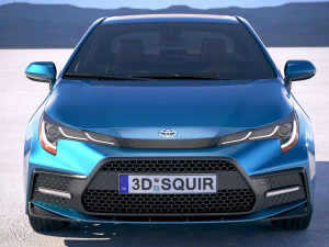 Toyota Corolla Sedan Regular 2020 3D Model
