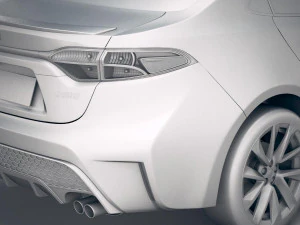 Toyota Corolla Sedan Regular 2020 3D Model