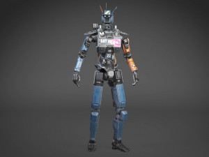 Chappie Robot 3D Model