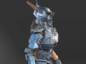 Chappie Robot 3D Model