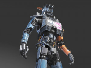 Chappie Robot 3D Model