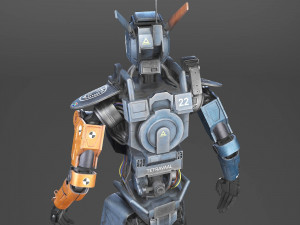Chappie Robot 3D Model