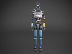 Chappie Robot 3D Model