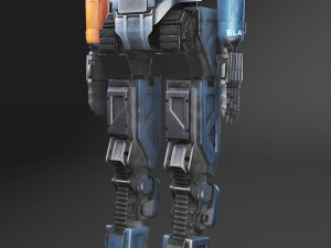 Chappie Robot 3D Model