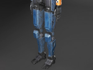 Chappie Robot 3D Model