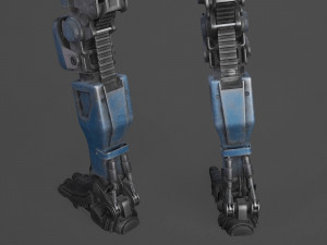 Chappie Robot 3D Model