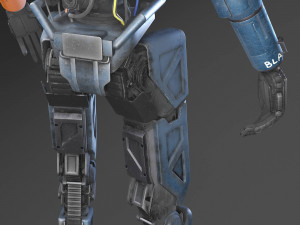 Chappie Robot 3D Model
